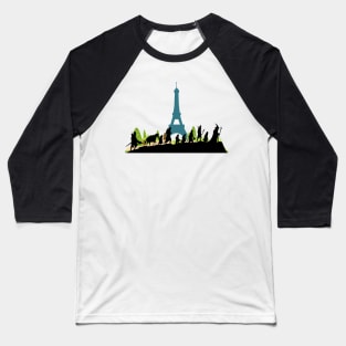 Fellowship - Paris Skyline Baseball T-Shirt